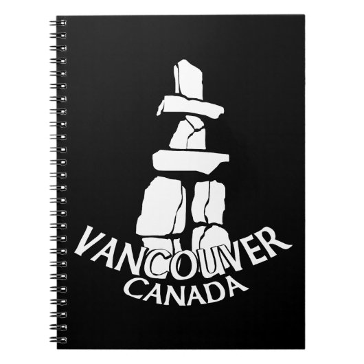 Vancouver Notitieboek Landmark Souvenir Journal (Voorkant)