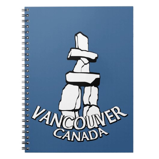 Vancouver Notitieboek Landmark Souvenir Journal (Voorkant)