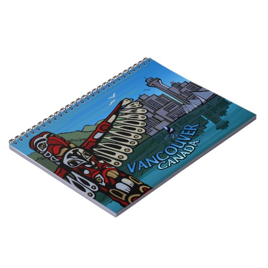 Vancouver Notitieboek Landmark Souvenir Journal (Linkerzijde)