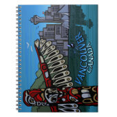 Vancouver Notitieboek Landmark Souvenir Journal (Voorkant)