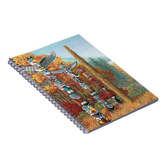 Vancouver Notitieboek Totem Pole Art Journal & Boo (Rechterzijde)