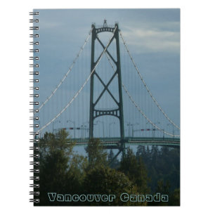 Vancouver Notitieboek Vancouver Cityscape Souvenir