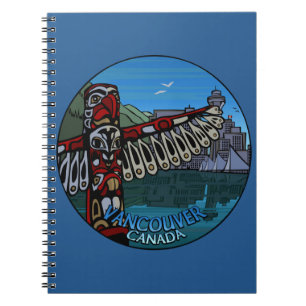 Vancouver Notitieboek Vancouver Souvenir Journal