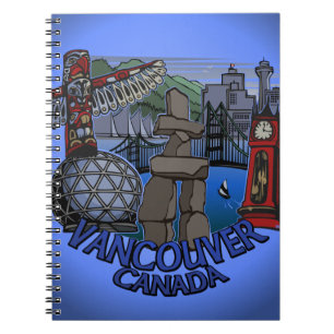 Vancouver Notitieboek Vancouver Souvenir Journal