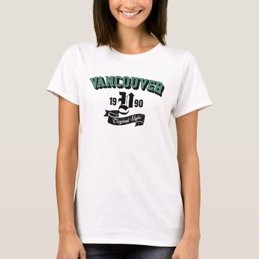 Vancouver Original Style Arch T-shirt (Voorkant)