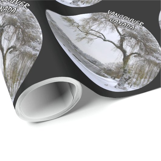 Vancouver-pakpapier — Vakantiekaarpapier aanpassen Cadeaupapier (Rol Hoek)