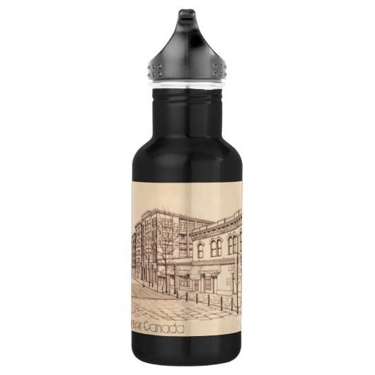 Vancouver Persoonlijk Gastown Waterfles (Rechts)