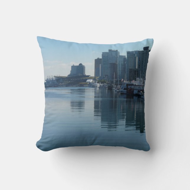 Vancouver Pillow - Gepersonaliseerde Vancouver Har Kussen (Voorkant)