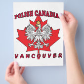 Vancouver Pools Canadese Blad Flyer (Hand)
