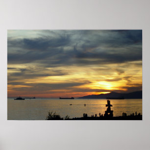 Vancouver Poster English Bay Vancouver Print