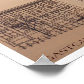 Vancouver Poster Gastown Illustration Art Print (Hoek)