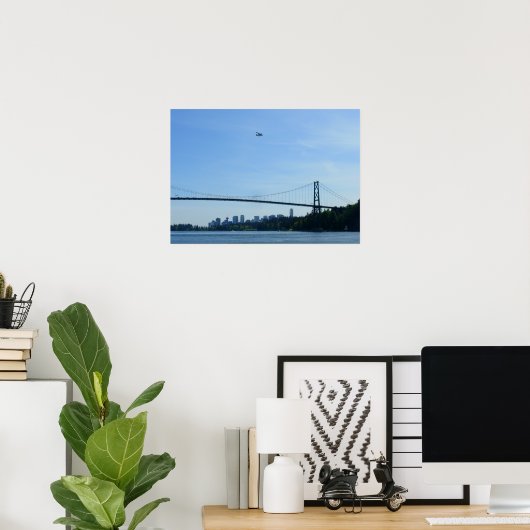 Vancouver Poster Lion Gate Prints & Poster (Thuiskantoor)