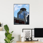 Vancouver Poster Print Vancouver Cityscape Print (Thuiskantoor)