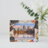 Vancouver – Reflecties op de Stille Oceaan Briefkaart (Staand voorkant)