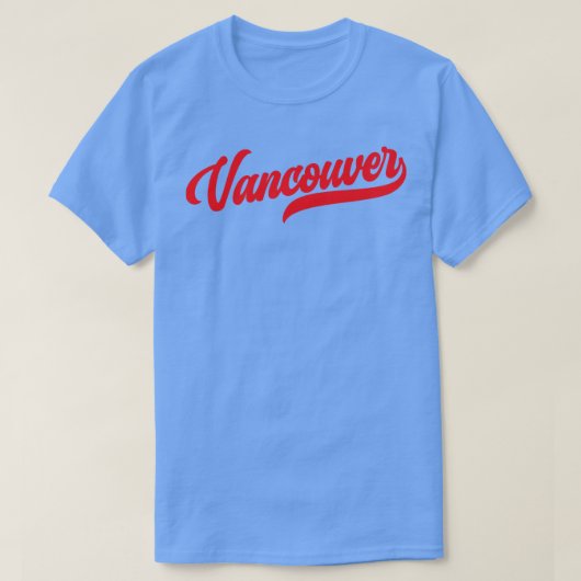 Vancouver Retro Vancouver Canucks T-shirt (Design voorkant)