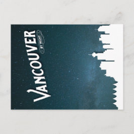 Vancouver 's nachts - briefkaart