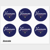 Vancouver Script Ronde Sticker (Vel)