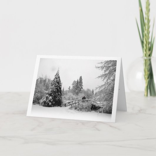 Vancouver Seasons Kaarten Canada Winter Kaarten (Voorkant)