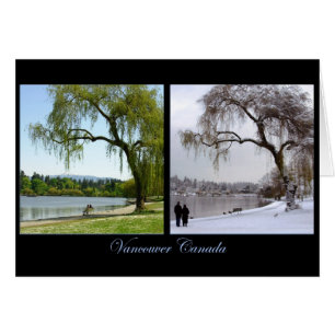 Vancouver Seasons Kaarten Print Canada Souvenir