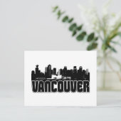 Vancouver Skyline Briefkaart (Staand voorkant)