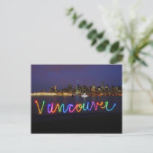 Vancouver Skyline Briefkaart (Staand voorkant)