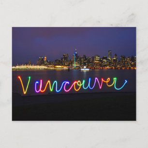 Vancouver Skyline Briefkaart