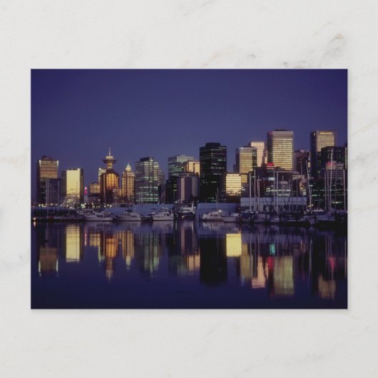 Vancouver skyline, British Columbia, Canada Briefkaart (Voorkant)