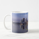 Vancouver skyline, British Columbia, Canada Koffiemok (Links)