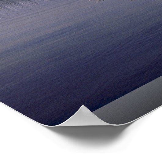 Vancouver skyline, British Columbia, Canada Poster (Hoek)