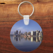 Vancouver skyline, British Columbia, Canada Sleutelhanger (Voorkant)