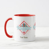 Vancouver Skyline British Columbia Retro Canada Mok (Links)