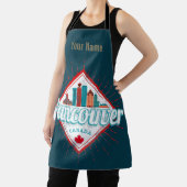 Vancouver Skyline British Columbia Retro Canada Schort (Insitu)