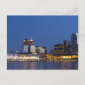 Vancouver Skyline Feestdagenkaart (Voorkant)