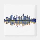 Vancouver Skyline Magneet (Voorkant)