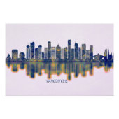 Vancouver Skyline Perfect Poster (Voorkant)