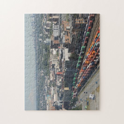 Vancouver Skyline Puzzle Legpuzzel (Verticaal)
