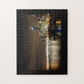 Vancouver Skyline 's nachts Legpuzzel (Verticaal)