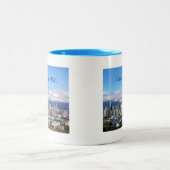 Vancouver Skyline Tweekleurige Koffiemok (Center)