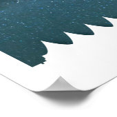 Vancouver skyline voor 's nachts - Poster (Hoek)