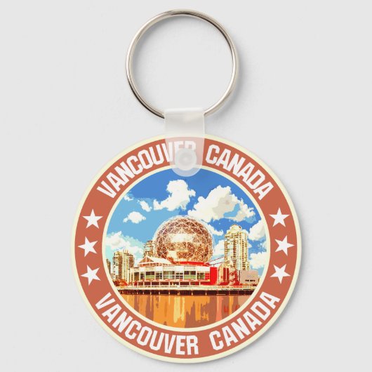 Vancouver Sleutelhanger (Achterkant)