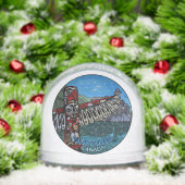 Vancouver Snow Globe Custom Vancouver Snowglobe Sneeuwbol (Kerstmis)