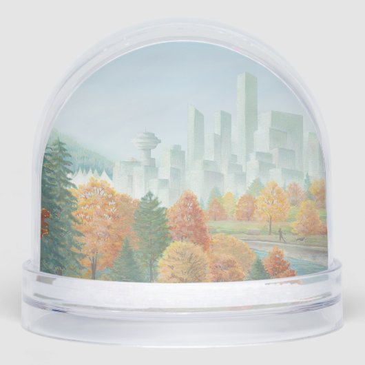Vancouver Snow Globe Custom Vancouver Snowglobe Sneeuwbol (Voorkant)