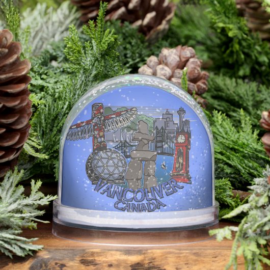 Vancouver Snow Globe Custom Vancouver Snowglobes Sneeuwbol (Winter)