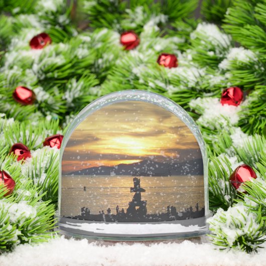 Vancouver Snow Globe Custom Vancouver Snowglobes Sneeuwbol (Kerstmis)