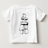Vancouver Souvenir Baby T-shirts Landmark Baby T-s (Achterkant)