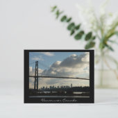 Vancouver Souvenir Briefkaart Totem Pole personali (Staand voorkant)