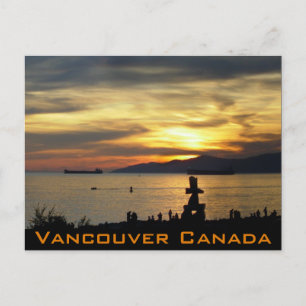Vancouver Souvenir Briefkaarten Inukshuk Landmark