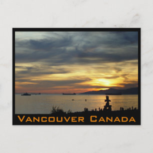 Vancouver Souvenir Briefkaarten Inukshuk Landmark