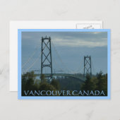 Vancouver Souvenir Briefkaarten Lions Gate Briefka (Voorkant / Achterkant)