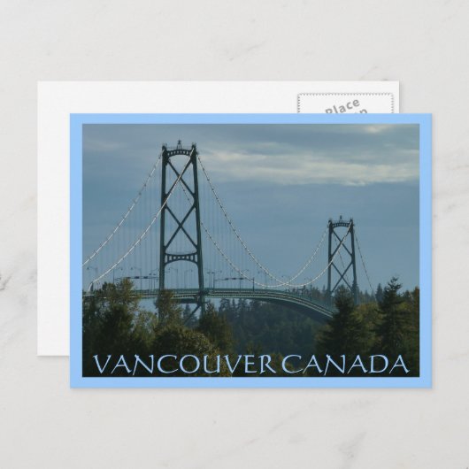 Vancouver Souvenir Briefkaarten Lions Gate Briefka (Voorkant / Achterkant)